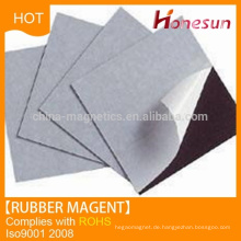 hot sale customized rubber magnet with self-adhesive